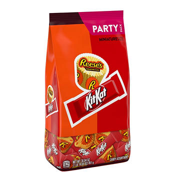 Reese's & Kit Kat Assorted Milk Chocolate Candy - Party Pack