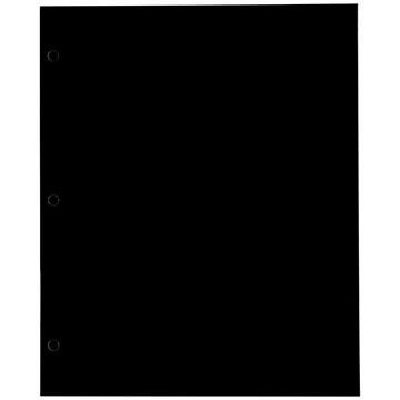 H-E-B Laminated Pocket Folder - Black