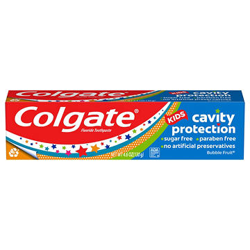 Colgate Kids Cavity Protection Toothpaste - Bubble Fruit