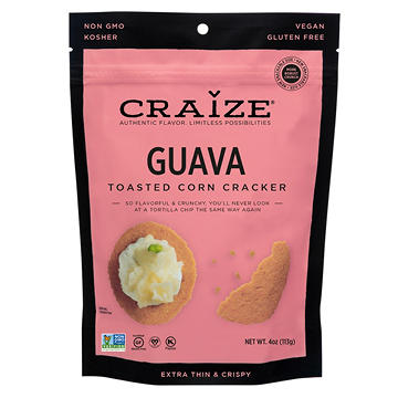 Craize Guava Toasted Corn Crackers