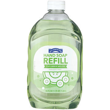 Hill Country Fare Hand Soap Refill - Cucumber Melon