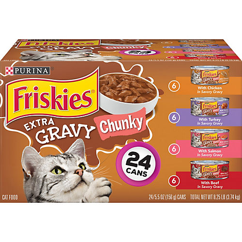 Friskies canned cat outlet food shreds