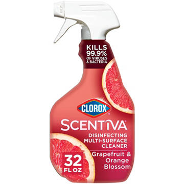 Clorox Scentiva Disinfecting Multi Surface Cleaner - Grapefruit & Orange Blossom