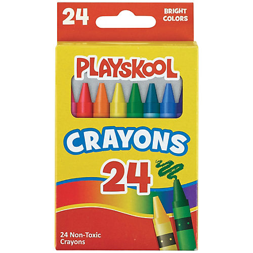 Regent Products 11034 Bright & Bold Playskool Crayons - 24 Count, 24 -  Ralphs