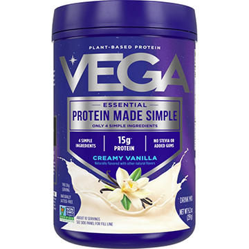 Vega Protein Made Simple Plant-Based 15g Protein Powder- Vanilla