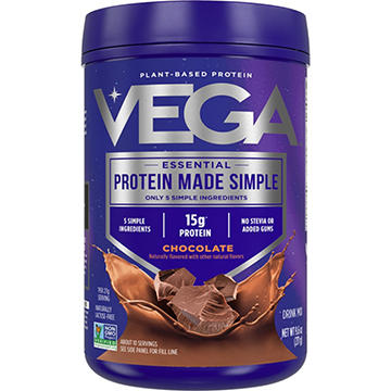 Vega Protein Made Simple Plant-Based 15g Protein Powder - Dark Chocolate