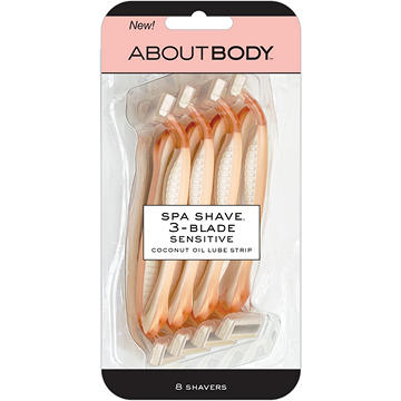 About Body Spa Shave 3-Blade Senstive Women's Razors
