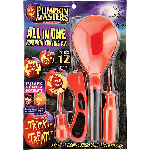 Pumpkin Masters All In One Pumpkin Carving Kit - Shop Utensils & Gadgets at  H-E-B