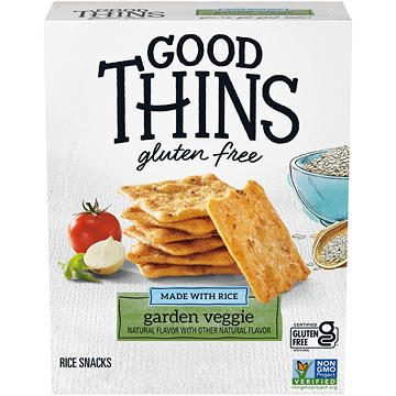 Good Thins Gluten Free Garden Veggie Rice Snacks