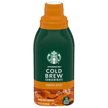 Starbucks Caramel Cold Brew Coffee Concentrate