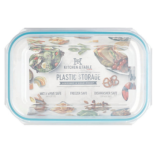 Kitchen & Table by H-E-B Tritan Snaplock Square Reusable Container Set -  Shop Containers at H-E-B