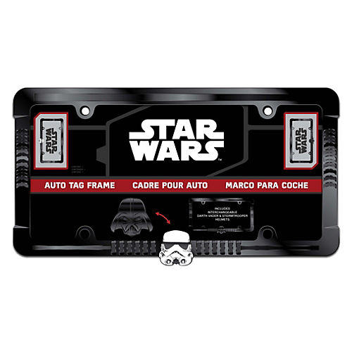 Stormtrooper license sale plate frame