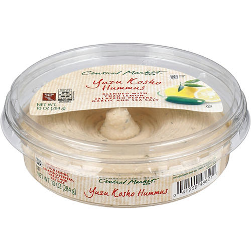 Central Market Yuzu Kosho Hummus, 10 oz