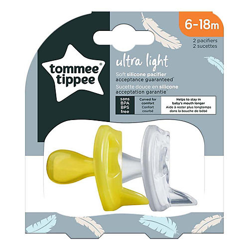 Tommee Tippee Closer to Nature Breast-Like Pacifier, 2 ct - Fred Meyer