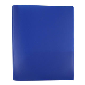H-E-B Poly Pocket Folder with Prongs - Blue