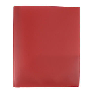 H-E-B Poly Pocket Folder with Prongs - Red