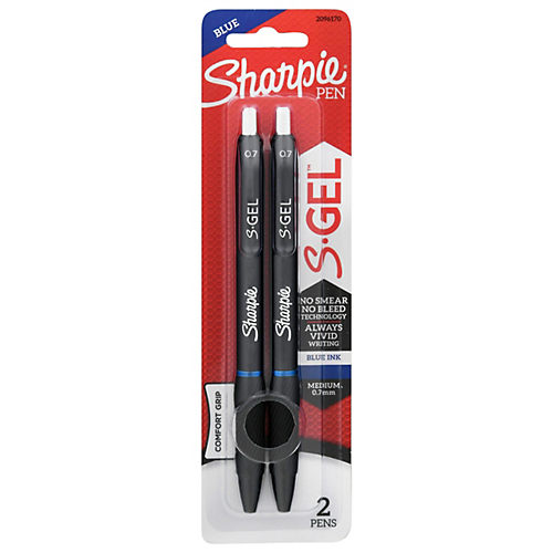 Sharpie S-Gel Medium Retractable Pens – Black Ink - Shop Pens at H-E-B