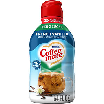 Nestle Coffee Mate Zero Sugar Coffee Creamer - French Vanilla 