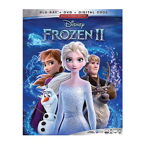 Woedend Nieuwe betekenis hop Disney Frozen 2 Blu-Ray DVD Digital Code - Shop Movies at H-E-B