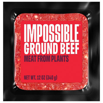 Impossible Ground Beef Meat from Plants