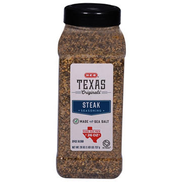 H-E-B Texas Originals Steak Seasoning Spice Blend - Texas-Size Pack