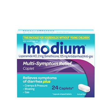 Imodium Multi-Symptom Relief Diarrhea Medicine Caplets