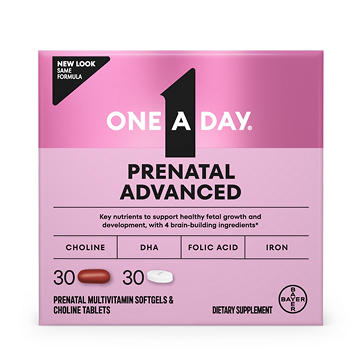 One A Day Prenatal Advanced with Brain Support