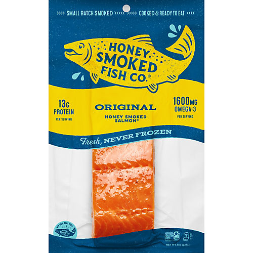 Honey Smoked Fish Co. Salmon Stackers Original - 3oz : Target