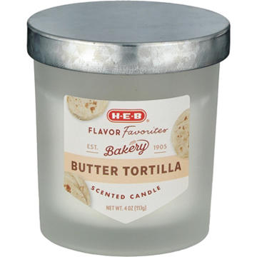 H-E-B Flavor Favorites Bakery Butter Tortilla Scented Candle