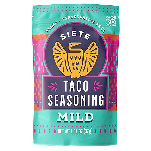H-E-B 25% Less Sodium Taco Seasoning Mix