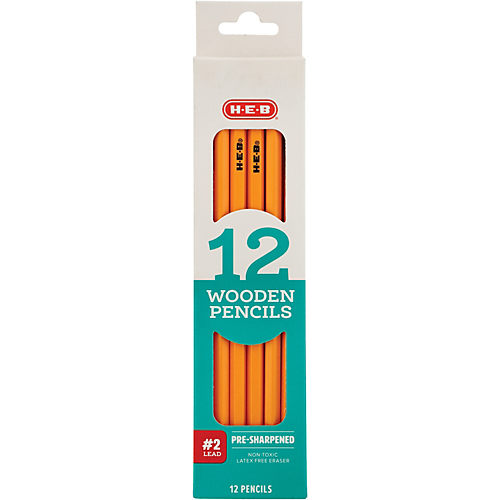 H-E-B Pencil Eraser Caps - Assorted Colors