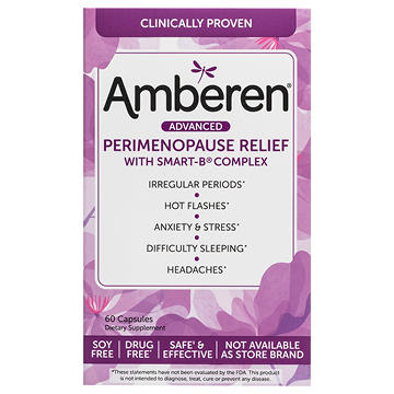 Amberen Advanced Perimenopause Relief Capsules