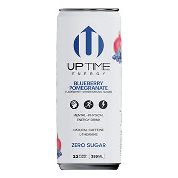 UPTIME Zero Sugar Energy Drink - Blueberry Pomegranate