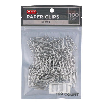 H-E-B Paper Clips - Silver