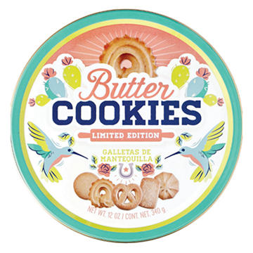 H-E-B Butter Cookies Holiday Tin