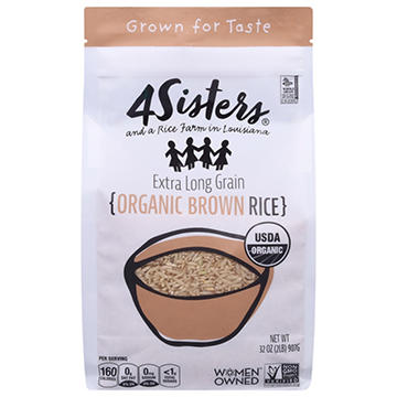 4Sisters Extra Long Grain Organic Brown Rice