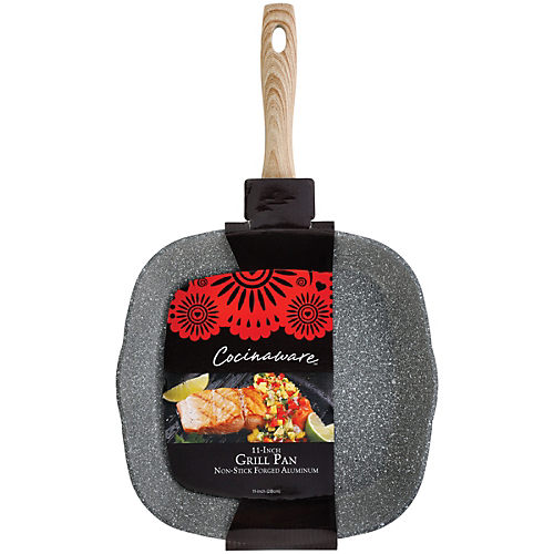 Cocinaware Red Enamel Cast Iron Fry Pan - Shop Frying Pans & Griddles at  H-E-B