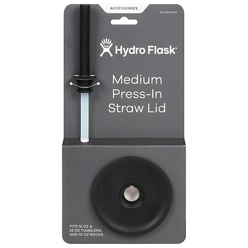 Hydro Flask Medium Press-in Straw Lid - 16oz Tumbler - 22oz Tumbler 