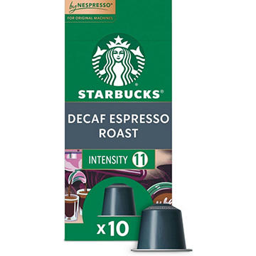 Starbucks Decaf Espresso Roast Nespresso Capsules
