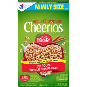 General Mills Apple Cinnamon Cheerios - Family Size