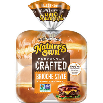 Nature's Own Perfectly Crafted Hamburger Buns
