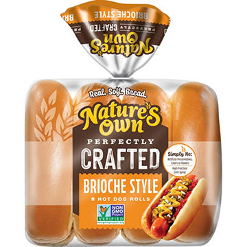 Nature's Own Perfectly Crafted Hot Dog Buns