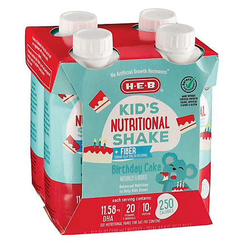 H-E-B Kid's Nutritional Shake - Chocolate - Shop Electrolytes