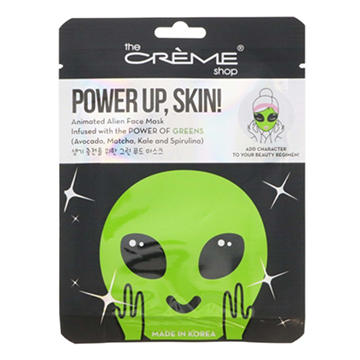 The Crème Shop Power Up, Skin! Alien Mask