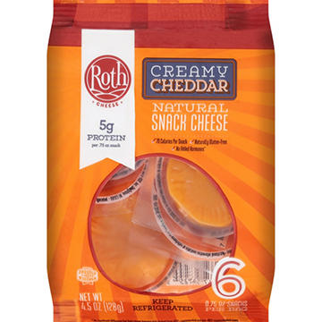 Roth Creamy Cheddar Snack Cheese