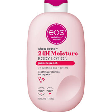eos Shea Better 24H Moisture Body Lotion - Jasmine Peach