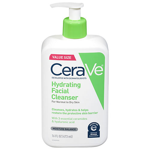 CeraVe Hydrating Facial Cleanser - Shop Facial Cleansers & Scrubs