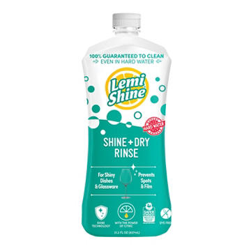 Lemi Shine Shine + Dry Natural Dishwasher Rinse Aid