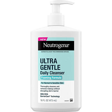 Neutrogena Fragrance Free Ultra Gentle Daily Foaming Cleanser