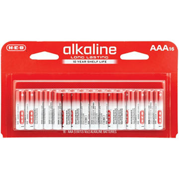 H-E-B Alkaline AAA Batteries